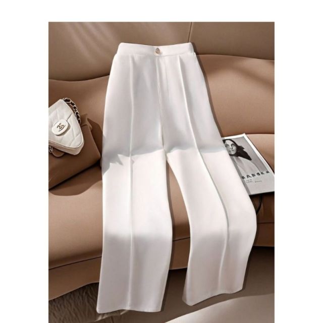 Premium Japanese Style High-Waist Wide-Leg Pants