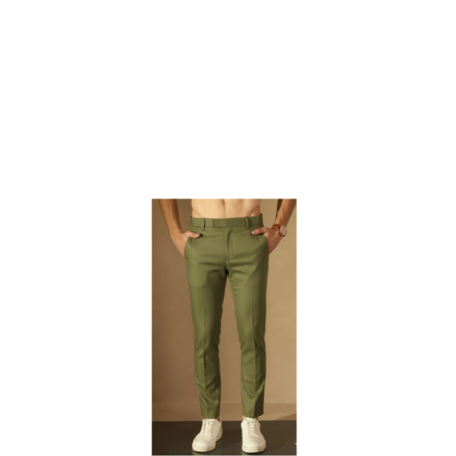 Mens Wear Flat Front Trauser