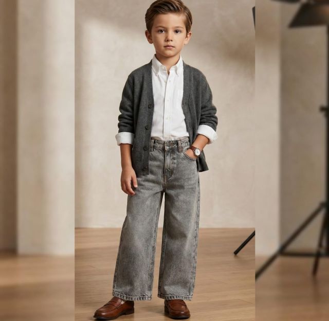 Boy's Straight Pant