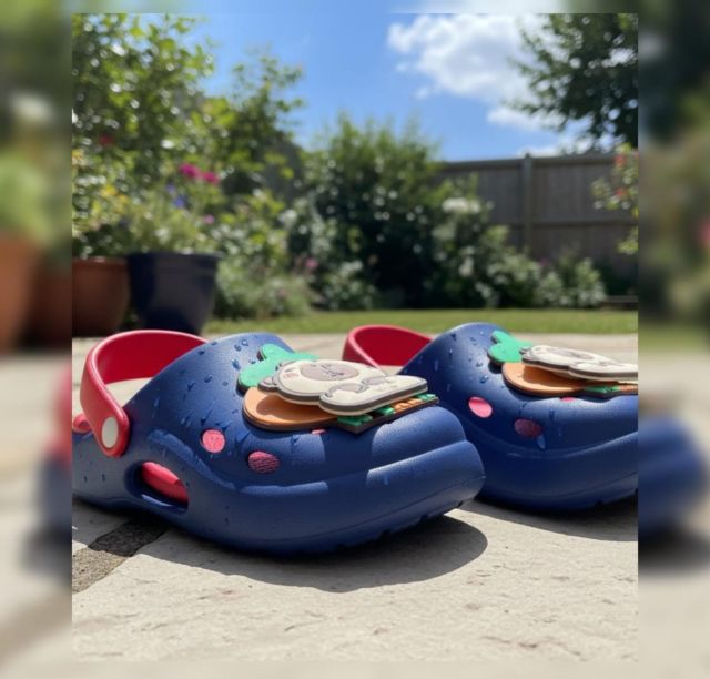 Kids' Cartoon Clogs