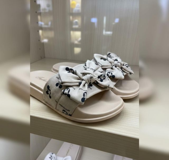 Mickey Mouse Bow Slides