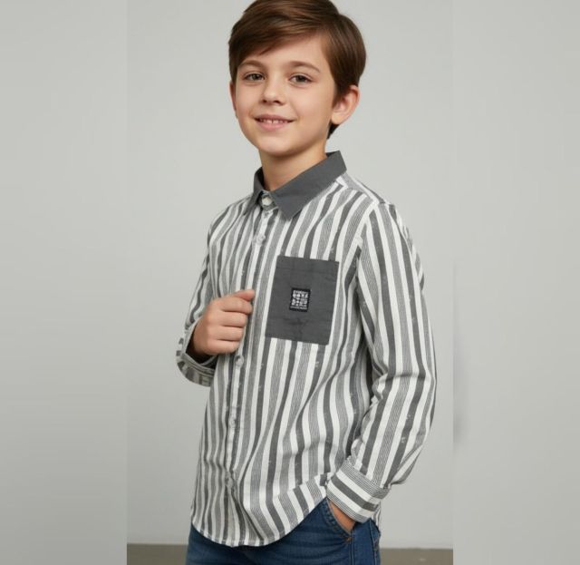 LINING COTTON PRINTED SHIRT