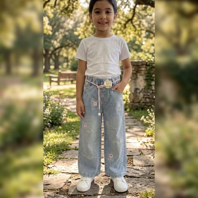 A STRAIGHT FIT JEANS