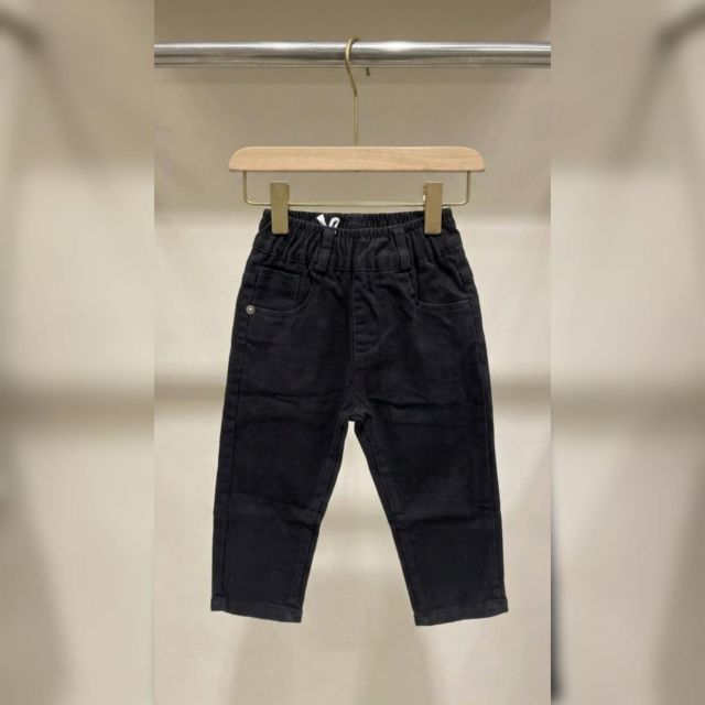 BLACK TODDLE JEANS UNISEX