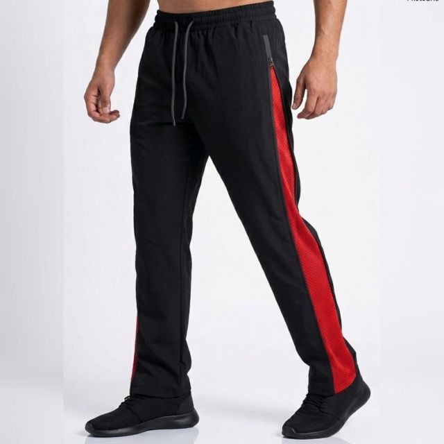 SIDE ZIP WIDE LEG LOWERS
