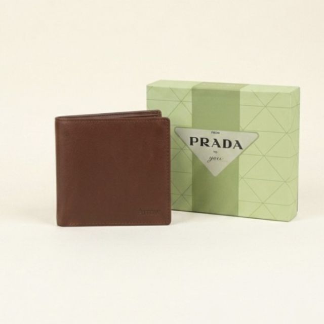 Arrow Brown Leather Wallet