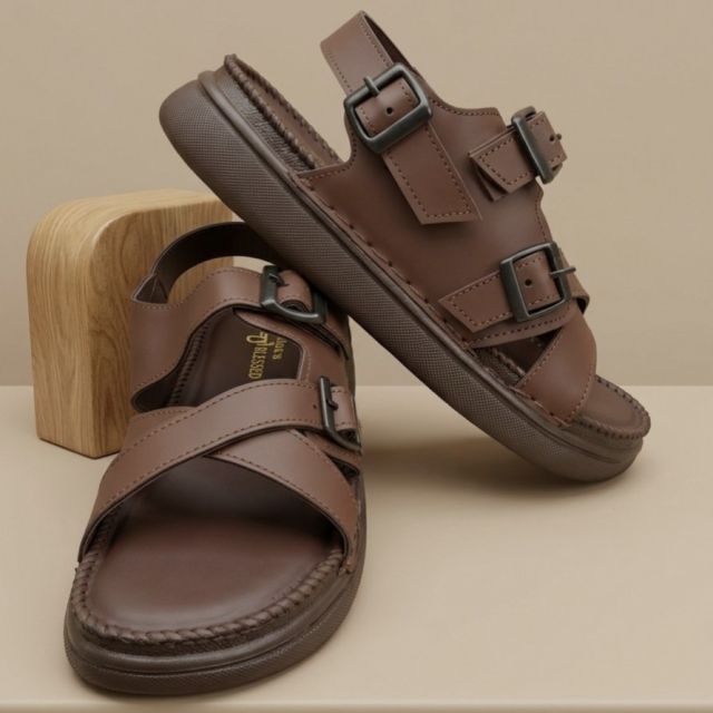 Multi-strap comfort sandals